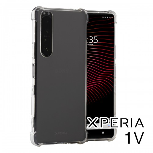 Xperia 1 V  耐衝撃TPUクリアケース